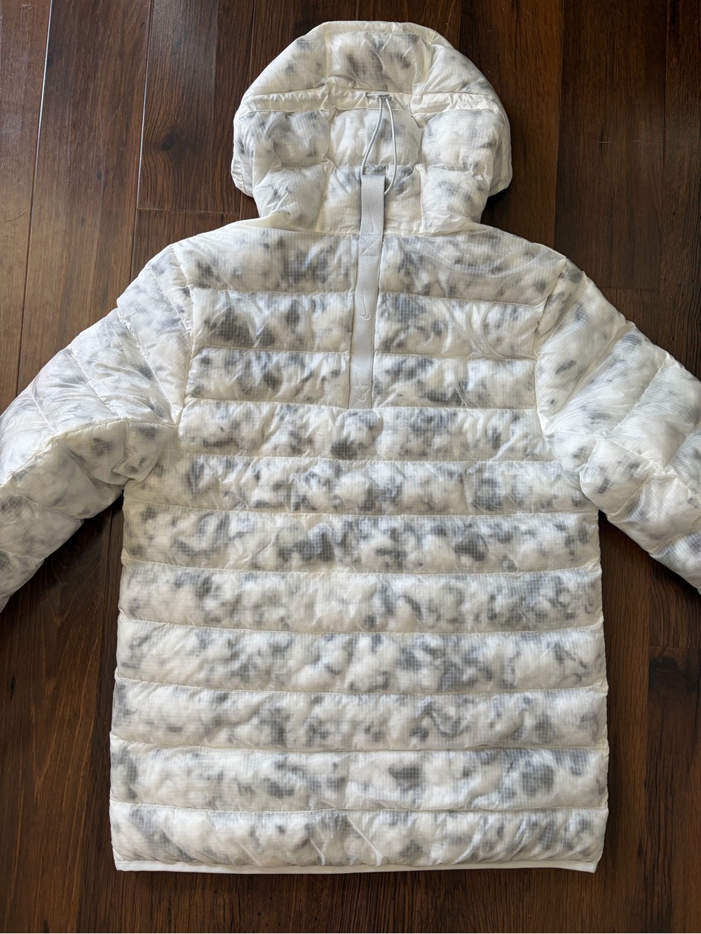 NIKE Synthetic Fill Jacket Men's EcoDown Thermore Hooded Coat CU7712-100 - Picture 4 of 6